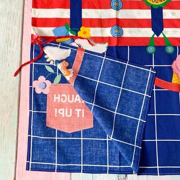 Vintage clown apron Halloween costume - Picture 6 of 10